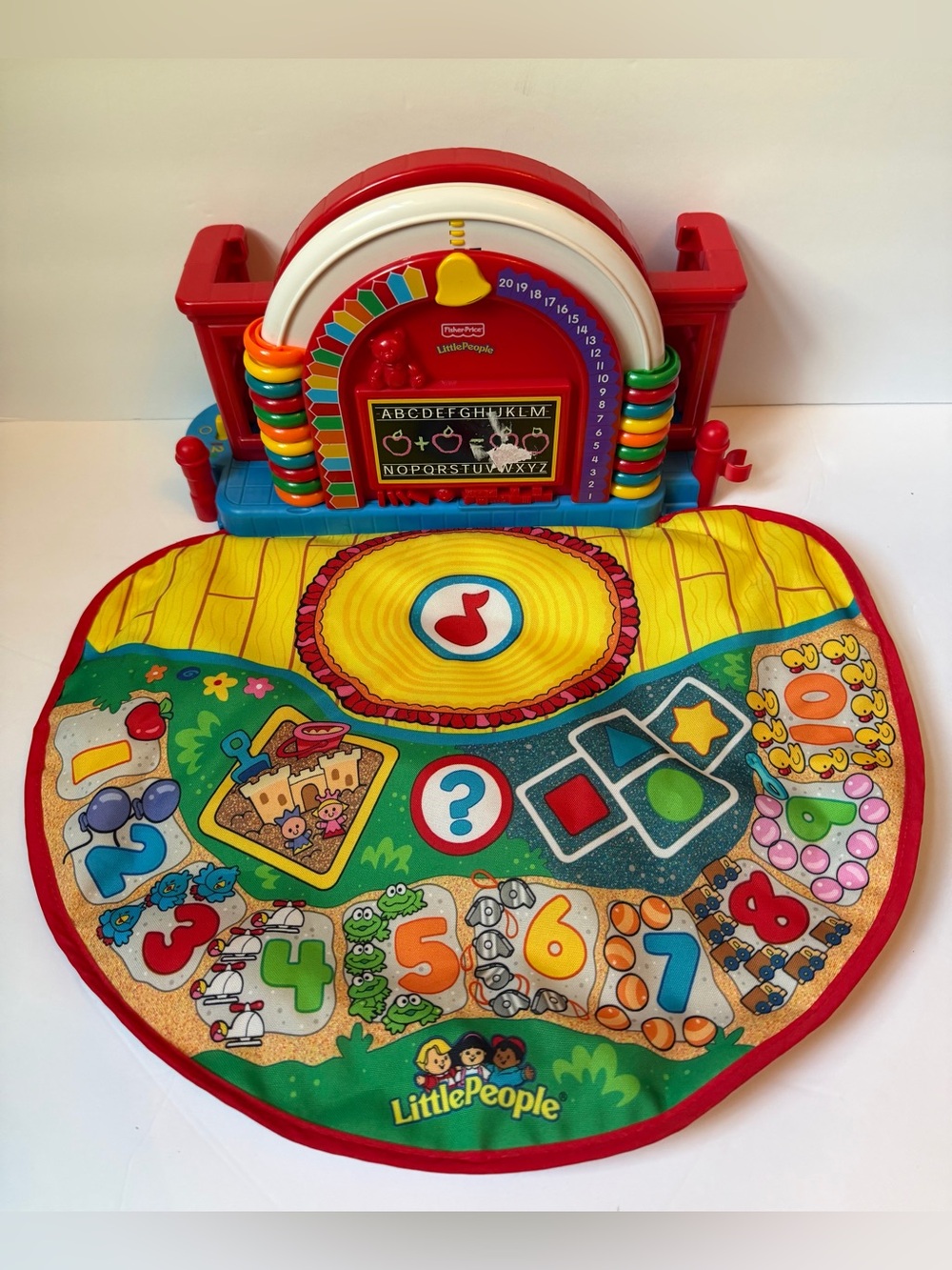 Fisher Price Little People Time to Learn Preschool Numbers 1-10 Counting WORKS